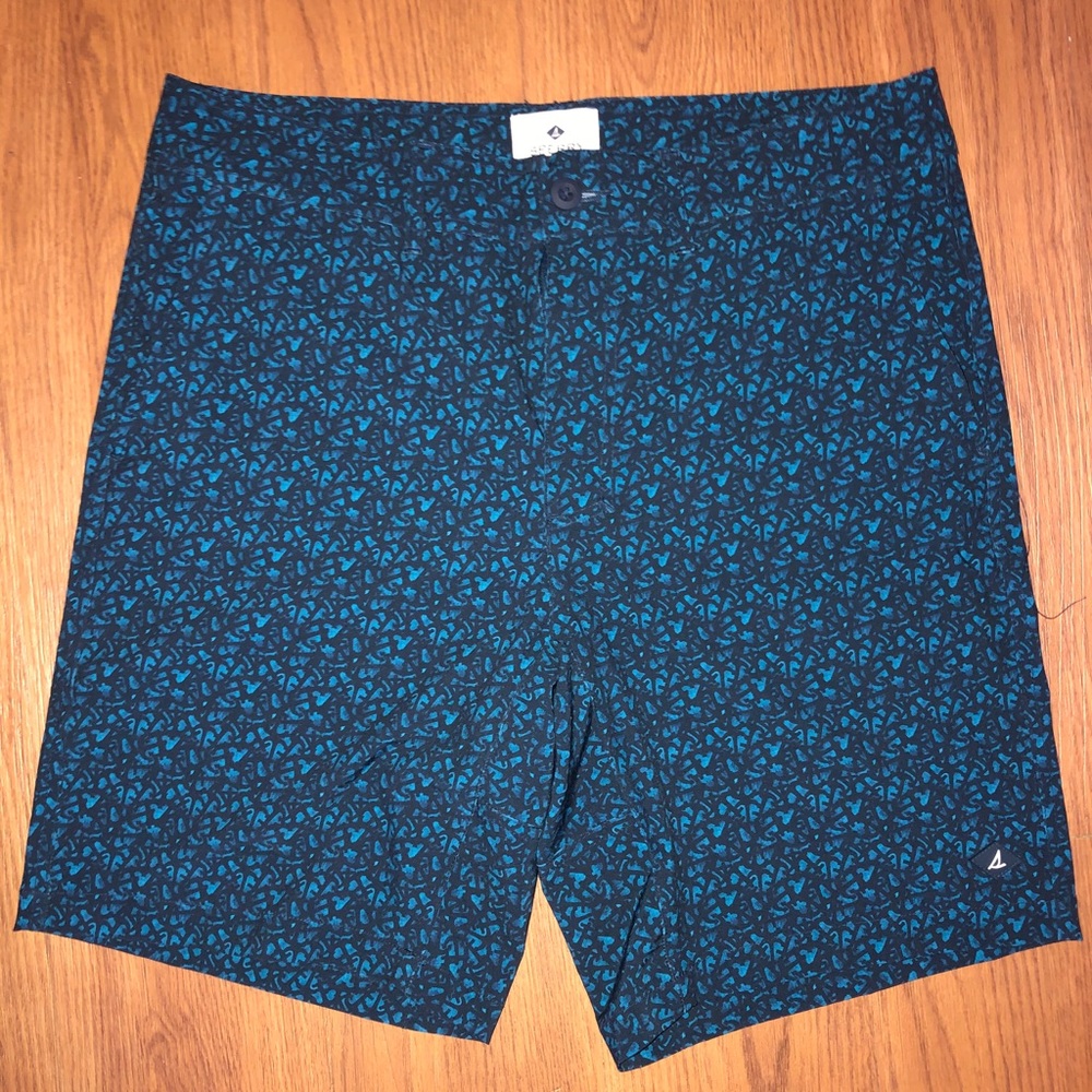 Sperry board shorts.